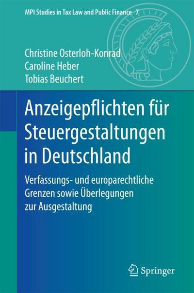 Anzeigepflichten für Steuergestaltungen in Deutschland