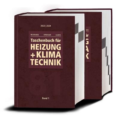 Recknagel Taschenbuch für Heizung und Klimatechnik 2023/2024