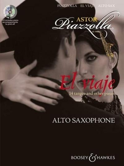 El viaje, für Alt-Saxophon und Klavier, m. Audio-CD