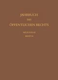 Jahrbuch des öffentlichen Rechts der Gegenwart. Neue Folge
