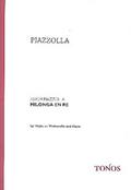 Milonga en re für Violine (Violoncello) und Klavier
