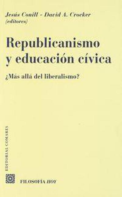 Republicanismo y educación cívica : ¿más allá del liberalismo?