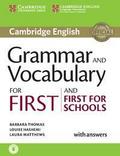 Grammar and Vocabulary for First and First for Sch