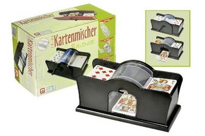 NSV - 7201 - KARTENMISCHMASCHINE für Karten bis Größe 59 x 91 mm, manuell - Kartenspiel