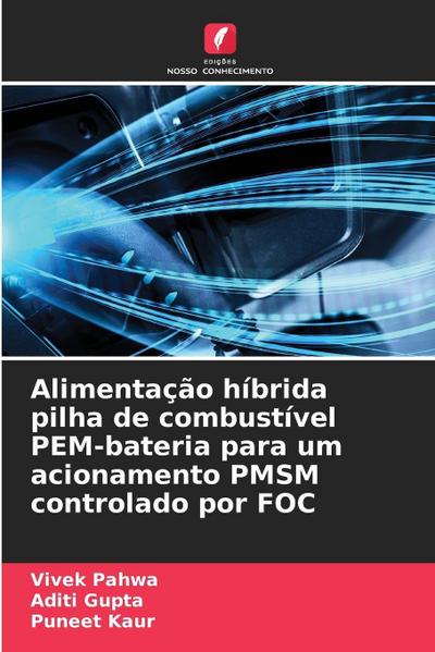 Alimentação híbrida pilha de combustível PEM-bateria para um acionamento PMSM controlado por FOC