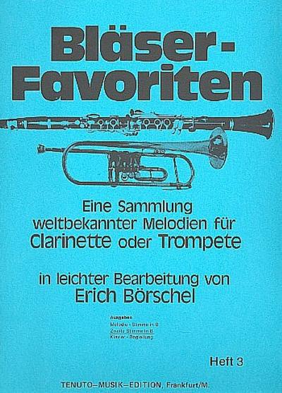 Bläser-Favoriten Band 32. Stimme in B
