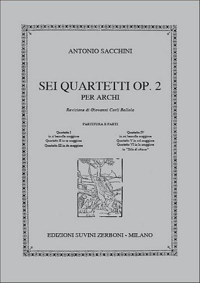 Quartetto III In Do MaggioreStreichquartett
