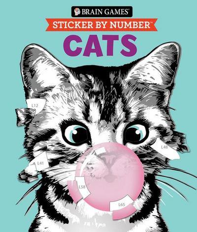 Brain Games - Sticker by Number: Cats