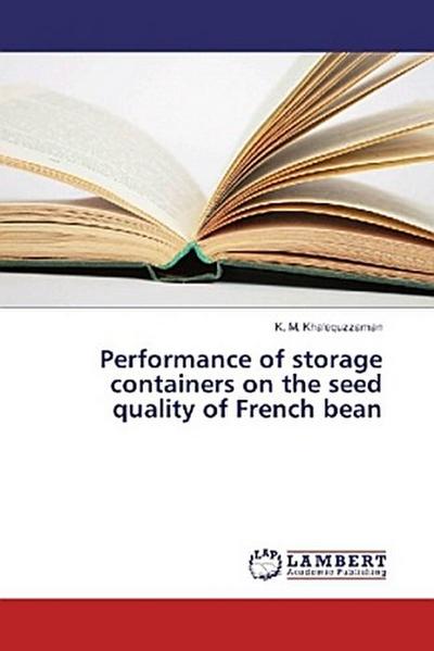 Performance of storage containers on the seed quality of French bean