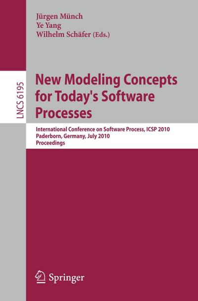New Modeling Concepts for Today’s Software Processes