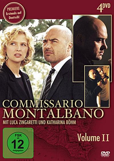 Commissario Montalbano. Staffel.2, 4 DVDs
