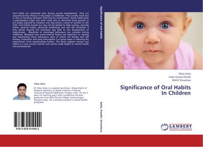 Significance of Oral Habits In Children