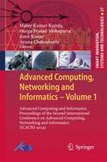 Advanced Computing, Networking and Informatics- Vo