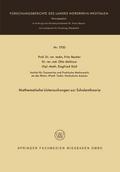 Mathematische Untersuchungen zur Schalentheorie