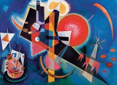 In Blue by Wassily Kandinsky (Puzzle)