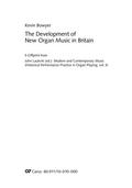The Development of New Organ Music in Britain