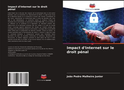 Impact d’Internet sur le droit pénal