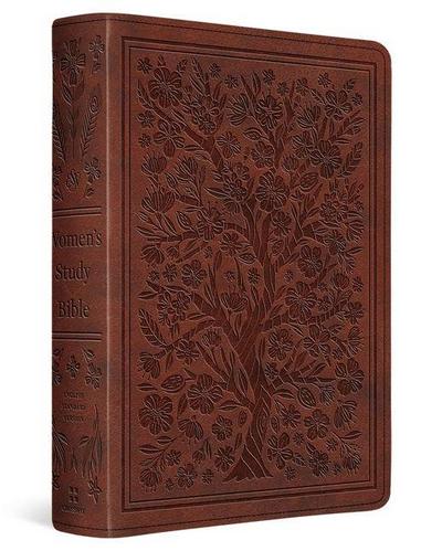 ESV Women’s Study Bible (Trutone, Chestnut, Almond Tree Design)