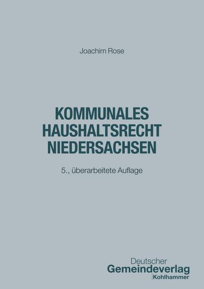 Kommunales Haushaltsrecht Niedersachsen