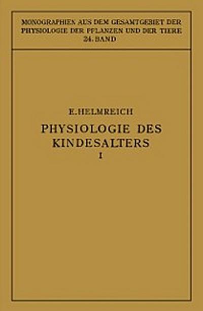 Physiologie des Kindesalters