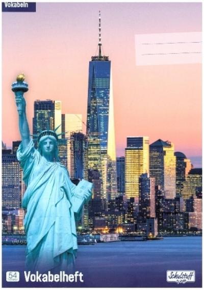 Schulstuff Vokabelheft Maxi A4 sort.(4), Standard sortiert