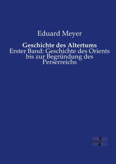 Geschichte des Altertums