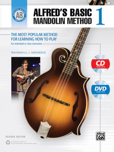 Alfred’s Basic Mandolin Method 1 (Revised), m. 1 Audio-CD, m. 1 DVD-ROM. Pt.1
