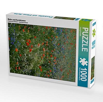 Mohn und Kornblumen (Puzzle)
