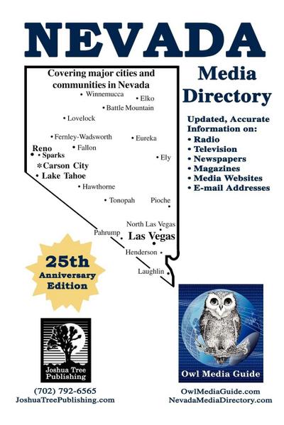 Owl Media Guide’s Nevada Media Directory 25th Anniversary Edition