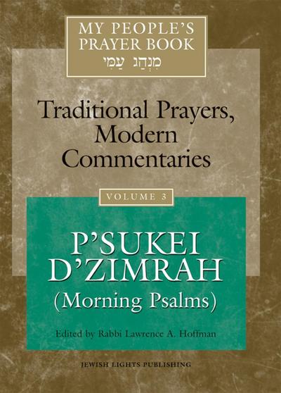 My People’s Prayer Book Vol 3