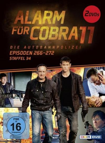 Alarm für Cobra 11. Staffel.34, 2 DVDs