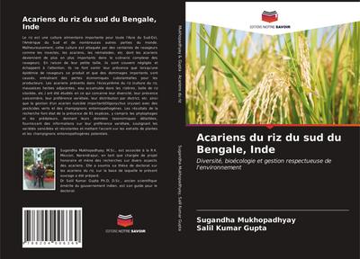 Acariens du riz du sud du Bengale, Inde