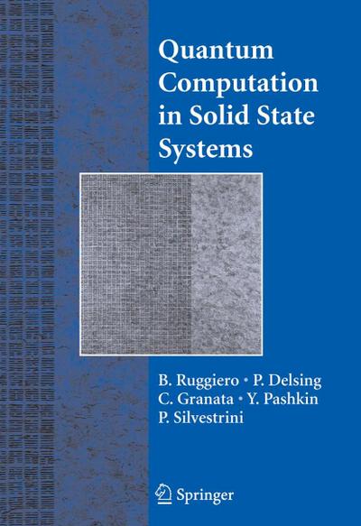 Quantum Computing in Solid State Systems