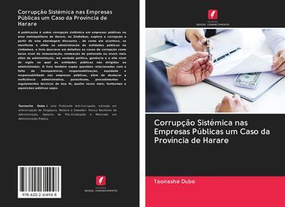 Corrupção Sistémica nas Empresas Públicas um Caso da Província de Harare