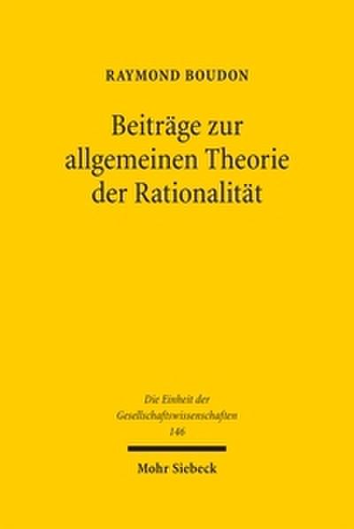 Beiträge zur allgemeinen Theorie der Rationalität