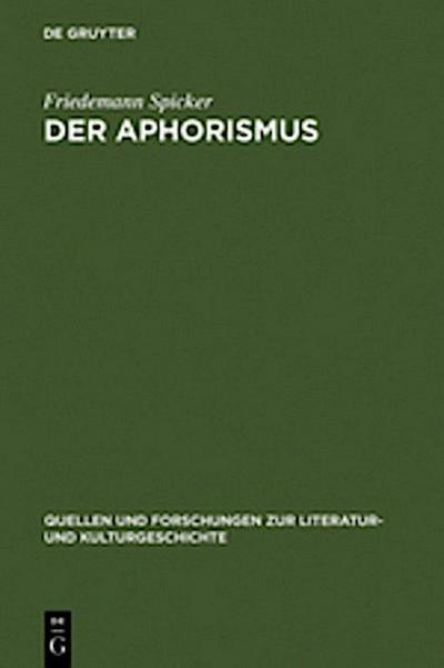 Der Aphorismus