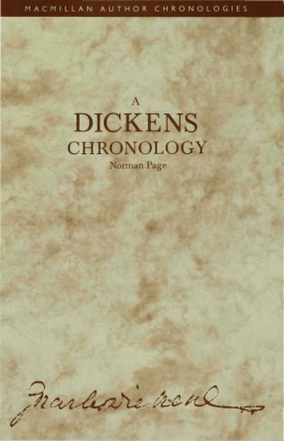 A Dickens Chronology