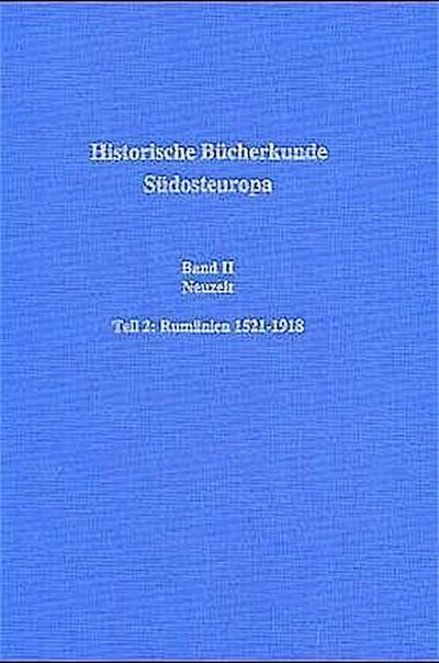 Südosteuropa-Bibliographie Neuzeit. Tl.2