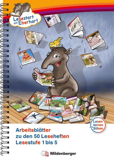 Lesestart mit Eberhart - Arbeitsblätter zu den ersten 50 Leseheften