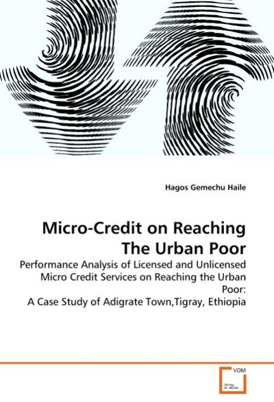 Micro-Credit on Reaching The Urban Poor - Hagos Gemechu Haile