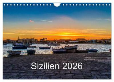Sizilien 2026 (Wandkalender 2026 DIN A4 quer), CALVENDO Monatskalender
