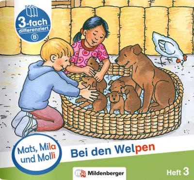 Mats, Mila und Molly - Bei den Welpen - Schwierigkeitsstufe B. H.3