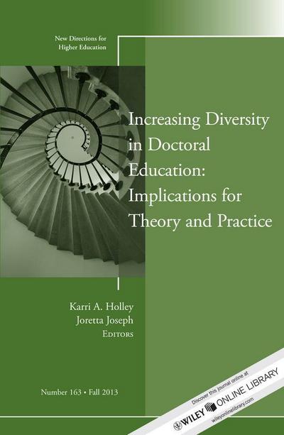 Increasing Diversity in Doctoral Education