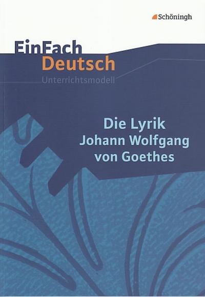 EinFach Deutsch Unterrichtsmodelle