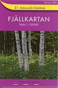 Fjällkartan 1 : 100 000 Z1 Stekenjokk - Gäddede Bergwanderkarte