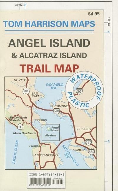 Angel Island & Alcatraz Island Trail Map