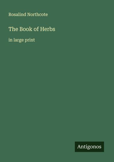 The Book of Herbs