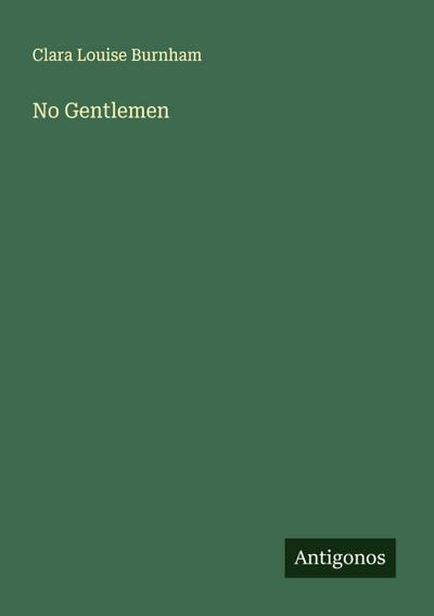 No Gentlemen
