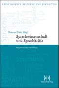 Sprachwissenschaft und Sprachkritik