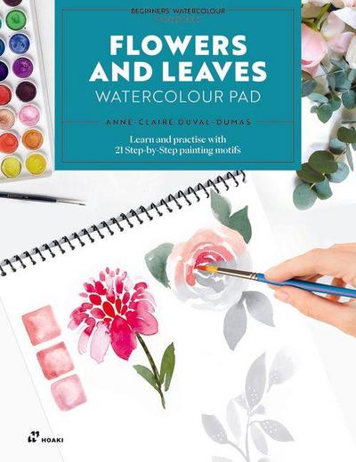 Flowers and Leaves Watercolour Pad